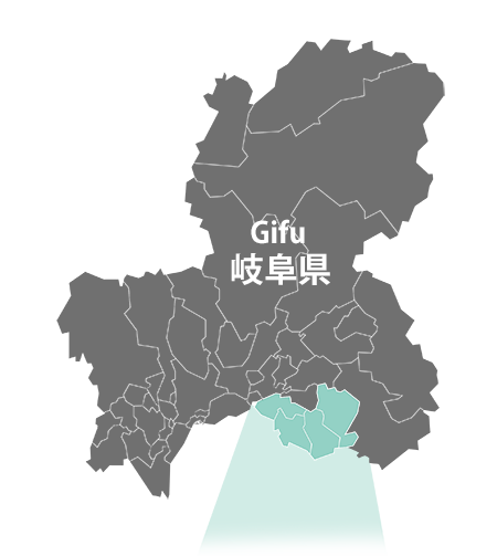 岐阜県地図