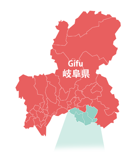 岐阜県地図